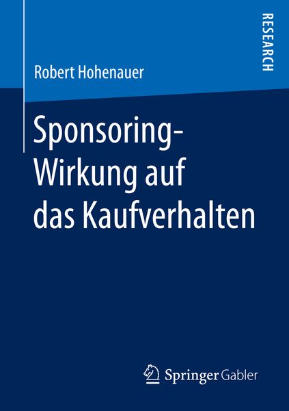 Produktbild: Sponsoring-Wirkung auf das Kaufverhalten