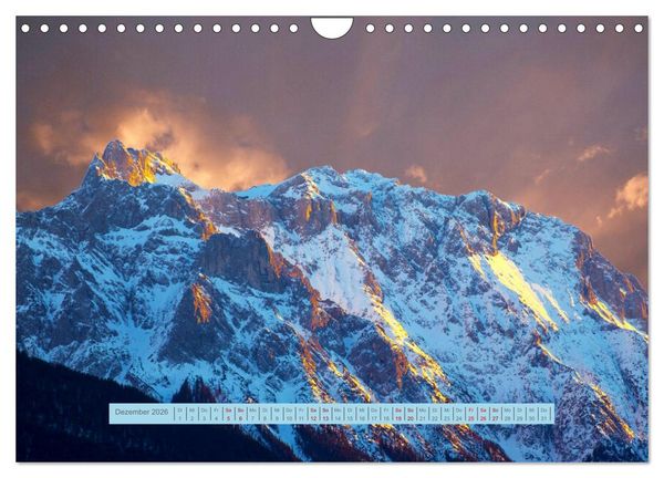 Produktbild: Mittenwald rundherum ein Wintertraum (Wandkalender 2026 DIN A4 quer), CALVENDO Monatskalender