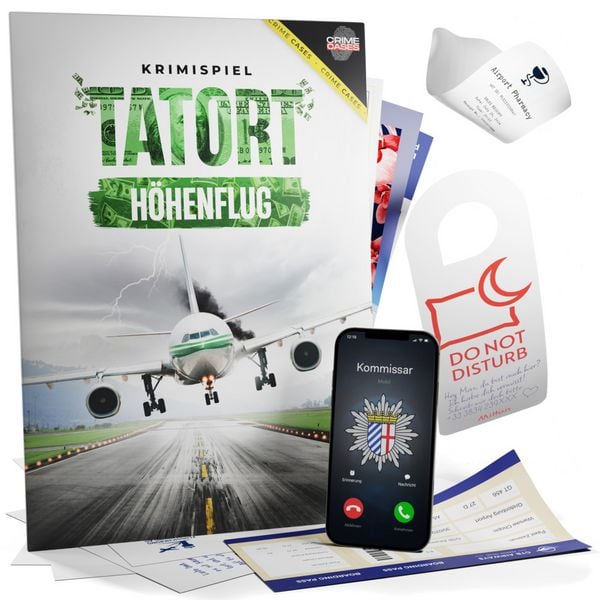 Produktbild: CRIMECASES Krimispiel: Tatort H&ouml;henflug