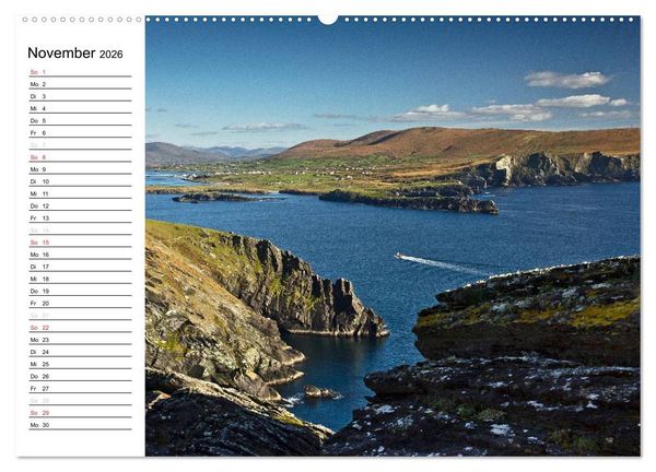 Produktbild: Irland - der romantische S&uuml;dwesten - Kerry (Wandkalender 2026 DIN A2 quer), CALVENDO Monatskalender