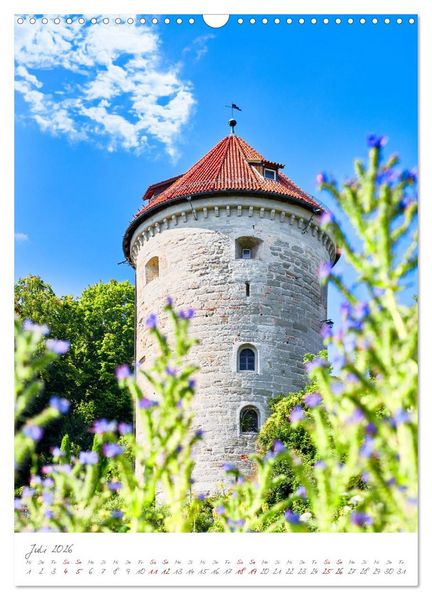 Produktbild: &Uuml;berlingen in 12 wundersch&ouml;nen Motiven (Wandkalender 2026 DIN A3 hoch), CALVENDO Monatskalender