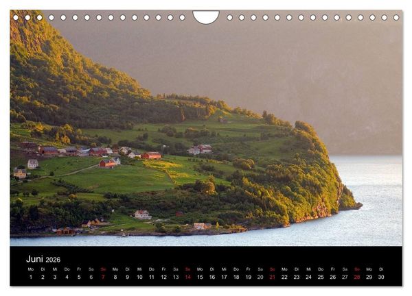 Produktbild: Norwegen (Wandkalender 2026 DIN A4 quer), CALVENDO Monatskalender