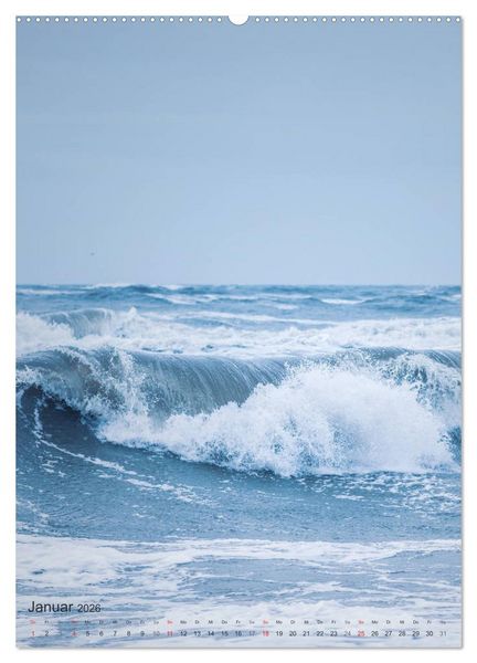 Produktbild: Farbenpracht Nordsee (hochwertiger Premium Wandkalender 2026 DIN A2 hoch), Kunstdruck in Hochglanz