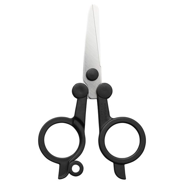 Produktbild: Fiskars ReNew Klappschere, klappbare Schere, Reiseschere, 11 cm