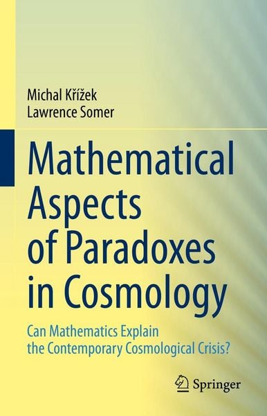 Produktbild: Mathematical Aspects of Paradoxes in Cosmology