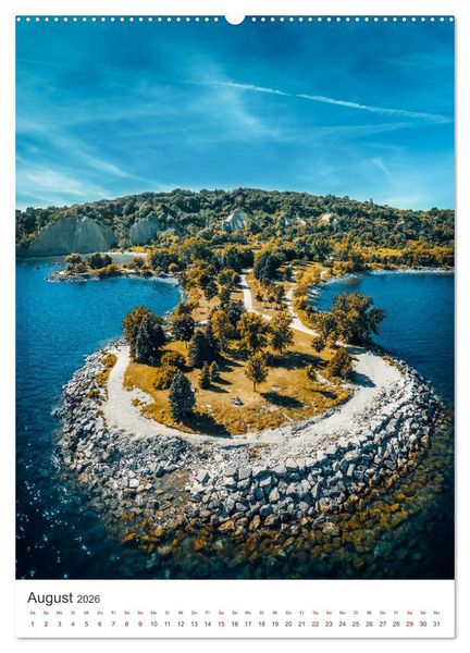 Produktbild: Kanada - Zwischen Atlantik und Pazifik. (hochwertiger Premium Wandkalender 2026 DIN A2 hoch), Kunstdruck in Hochglanz