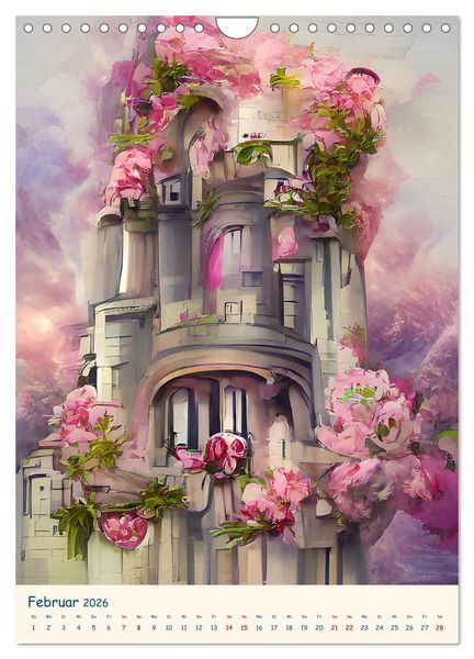 Produktbild: Colors of Dreams - AI-ART (Wandkalender 2026 DIN A4 hoch), CALVENDO Monatskalender