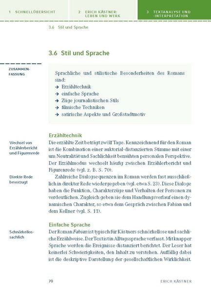 Produktbild: Fabian. Die Geschichte eines Moralisten von Erich K&auml;stner