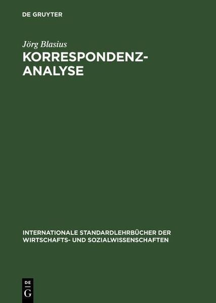 Produktbild: Korrespondenzanalyse