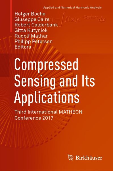 Produktbild: Compressed Sensing and Its Applications