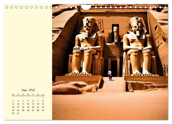 Produktbild: Momente in &Auml;gypten (Wandkalender 2026 DIN A4 quer), CALVENDO Monatskalender