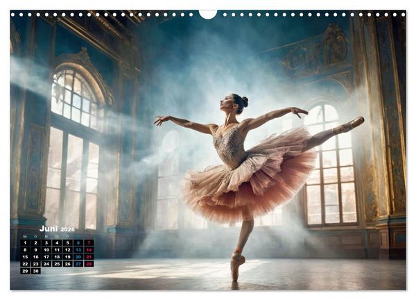 Produktbild: BALLETT - ein Hauch Magie (Wandkalender 2026 DIN A3 quer), CALVENDO Monatskalender