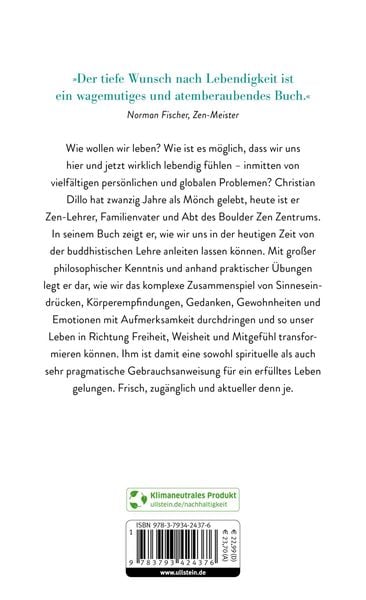 Produktbild: Der tiefe Wunsch nach Lebendigkeit