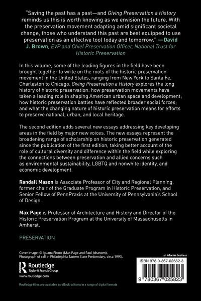 Produktbild: Giving Preservation a History