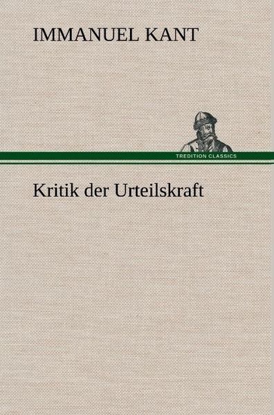 Produktbild: Kritik der Urteilskraft