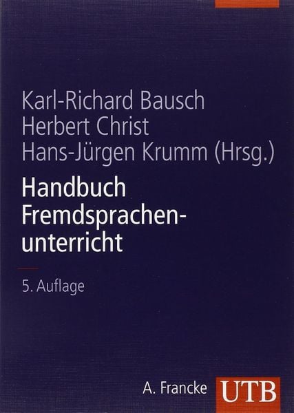 Produktbild: Handbuch Fremdsprachenunterricht