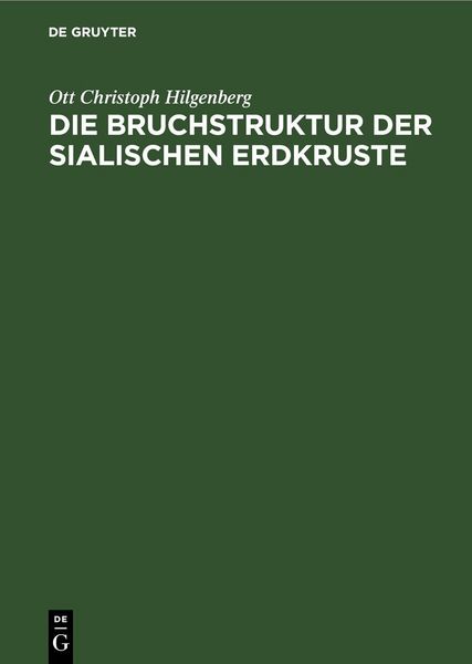 Produktbild: Die Bruchstruktur der sialischen Erdkruste