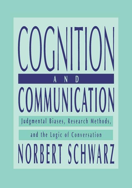 Produktbild: Cognition and Communication