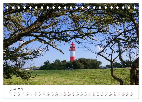 Produktbild: Geltinger Birk (Tischkalender 2026 DIN A5 quer), CALVENDO Monatskalender