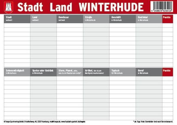 Produktbild: Hamburg: Stadt Land Winterhude