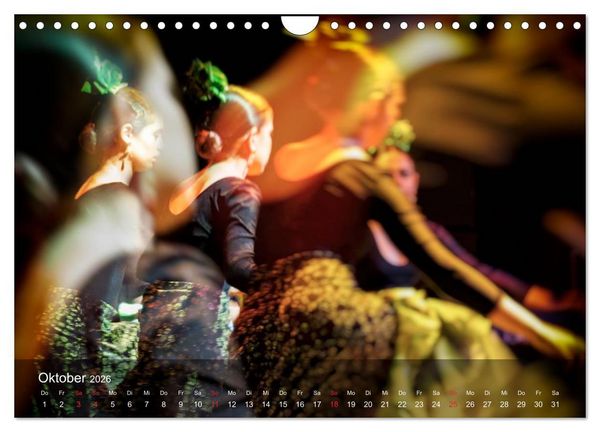 Produktbild: Flamenco - Tanz der Leidenschaft (Wandkalender 2026 DIN A4 quer), CALVENDO Monatskalender