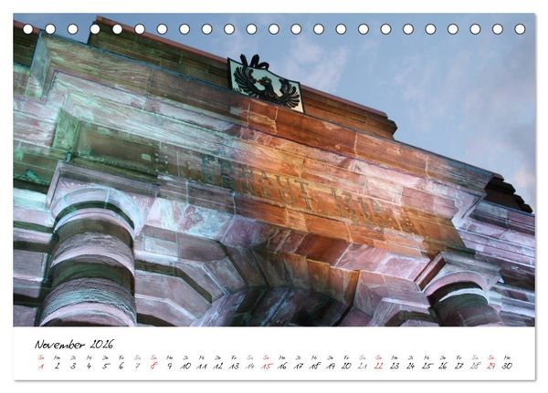 Produktbild: Nachtschicht - N&auml;chtliche Impressionen vom Ruhrgebiet und dem Niederrhein (Tischkalender 2026 DIN A5 quer), CALVENDO Monatskalender