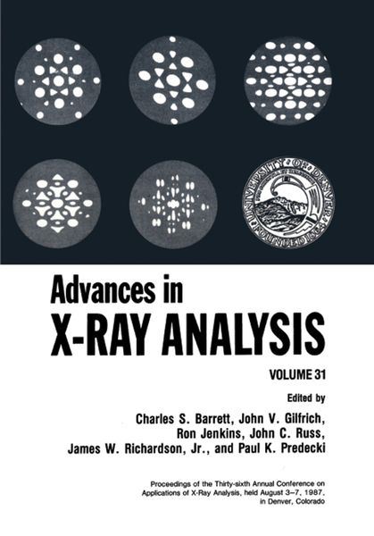 Produktbild: Advances in X-Ray Analysis