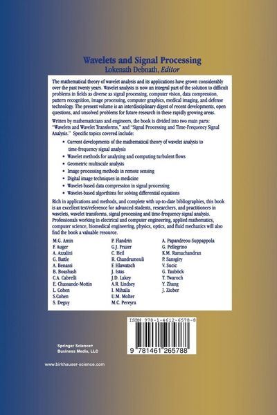 Produktbild: Wavelets and Signal Processing