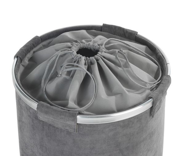 Produktbild: W&auml;schesammler Mod. Cordoba Grau, Fassungsverm&ouml;gen: 68 Liter