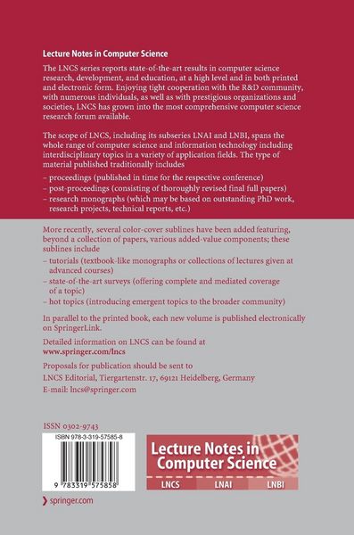 Produktbild: Algorithms and Complexity