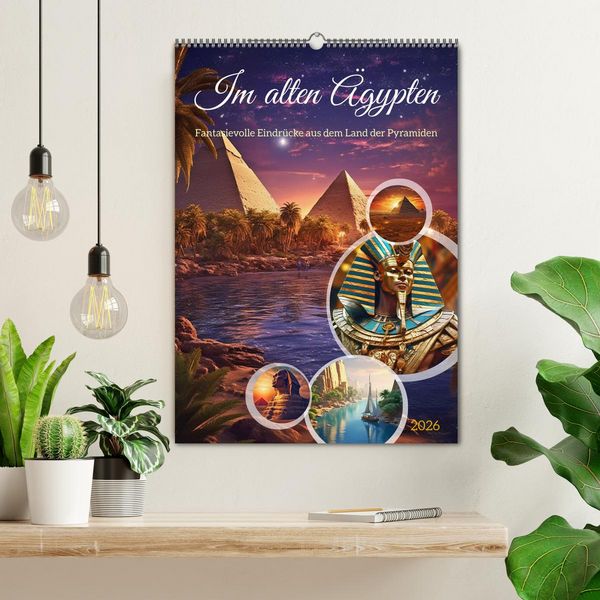 Produktbild: Im alten &Auml;gypten (Wandkalender 2026 DIN A2 hoch), CALVENDO Monatskalender