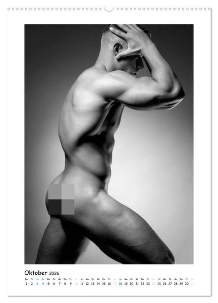 Produktbild: M&auml;nner... Skulptur (hochwertiger Premium Wandkalender 2026 DIN A2 hoch), Kunstdruck in Hochglanz