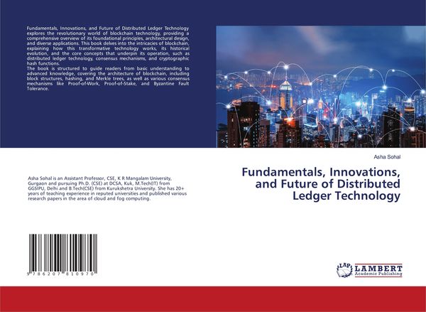 Produktbild: Fundamentals, Innovations, and Future of Distributed Ledger Technology