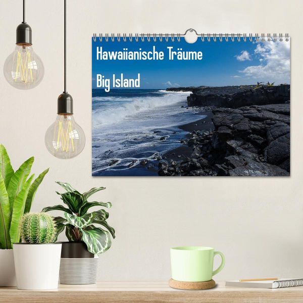 Produktbild: Hawaiianische Tr&auml;ume Big Island (Wandkalender 2026 DIN A4 quer), CALVENDO Monatskalender