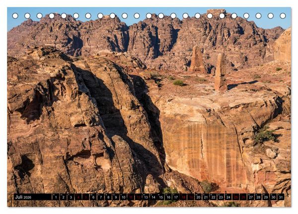 Produktbild: Petra - Jordanien (Tischkalender 2026 DIN A5 quer), CALVENDO Monatskalender