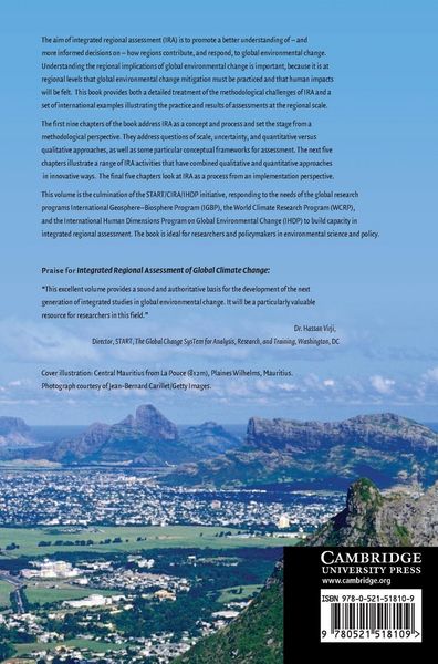 Produktbild: Integrated Regional Assessment of Global Climate Change