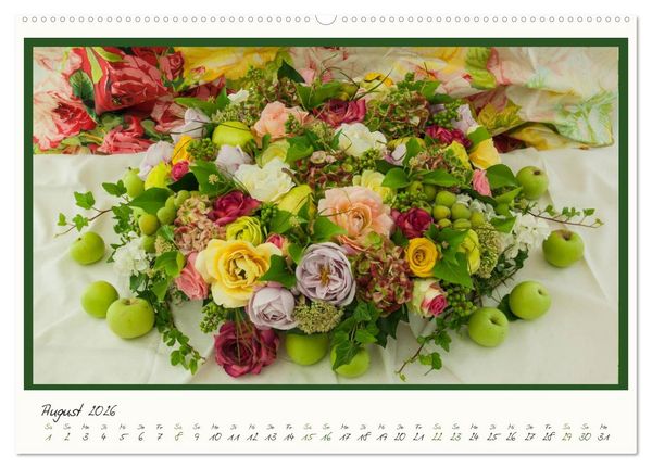 Produktbild: Raum f&uuml;r Blumen (Wandkalender 2026 DIN A2 quer), CALVENDO Monatskalender