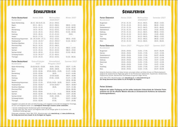 Produktbild: Stitch 17-Monats-Kalenderbuch A5 2027 - 17 Monate. Von August 2026 bis Dezember 2027