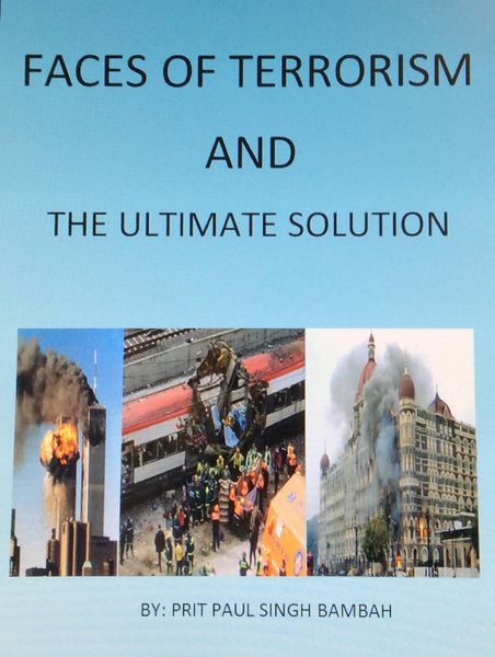 Produktbild: Faces of Terrorism and The Ultimate Solution, by: Prit Paul Singh Bambah