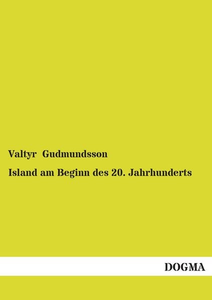 Produktbild: Island am Beginn des 20. Jahrhunderts