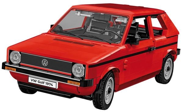 Produktbild: COBI Cars 24359 - Golf 1974-83, Ma&szlig;Stab 1:12, Bausatz 1533 Klemmbausteine