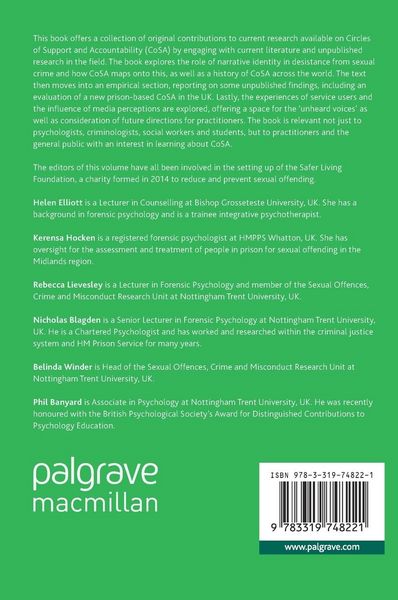Produktbild: Sexual Crime and Circles of Support and Accountability