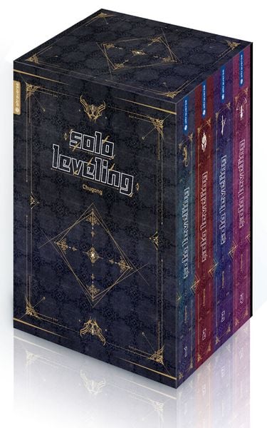 Produktbild: Solo Leveling Roman 01 - 04 mit Box