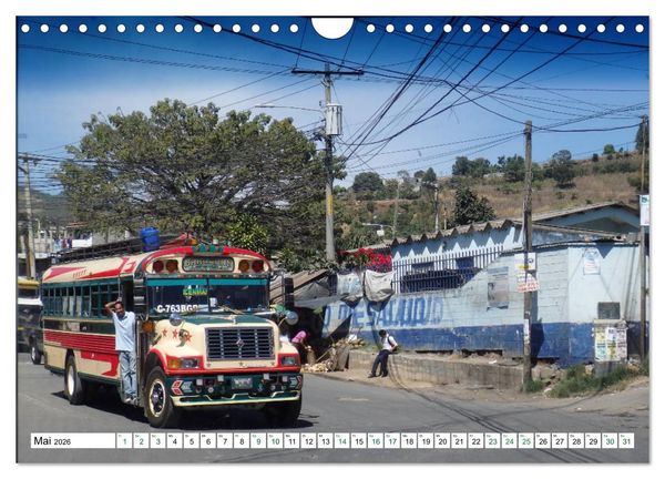 Produktbild: Guatemala - Buntes Herz der Mayas in Zentralamerika (Wandkalender 2026 DIN A4 quer), CALVENDO Monatskalender
