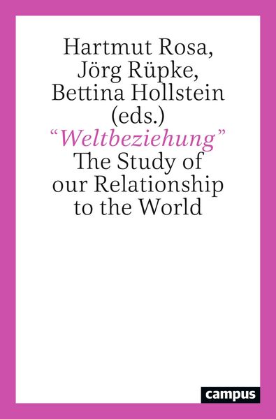 Produktbild: "Weltbeziehung"