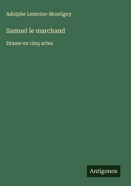 Produktbild: Samuel le marchand