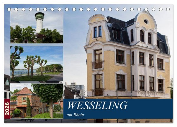 Produktbild: Wesseling am Rhein (Tischkalender 2026 DIN A5 quer), CALVENDO Monatskalender