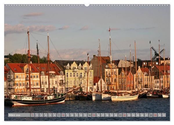 Produktbild: D&auml;nemark - Ostseek&uuml;ste (Wandkalender 2026 DIN A2 quer), CALVENDO Monatskalender