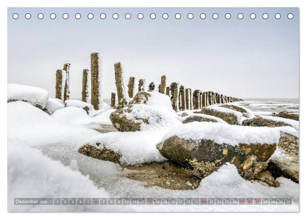 Produktbild: Wilhelmshaven - Impressionen aus der Hafenstadt (Tischkalender 2026 DIN A5 quer), CALVENDO Monatskalender