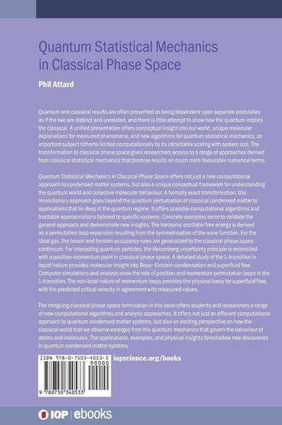 Produktbild: Quantum Statistical Mechanics in Classical Phase Space